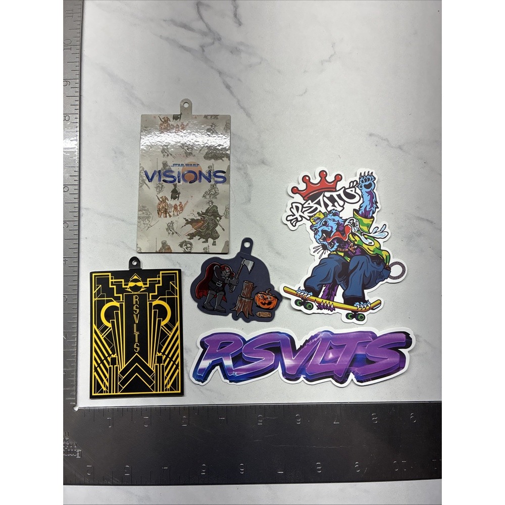 RSVLTS Lot of 5 Stickers (The Roosevelts)